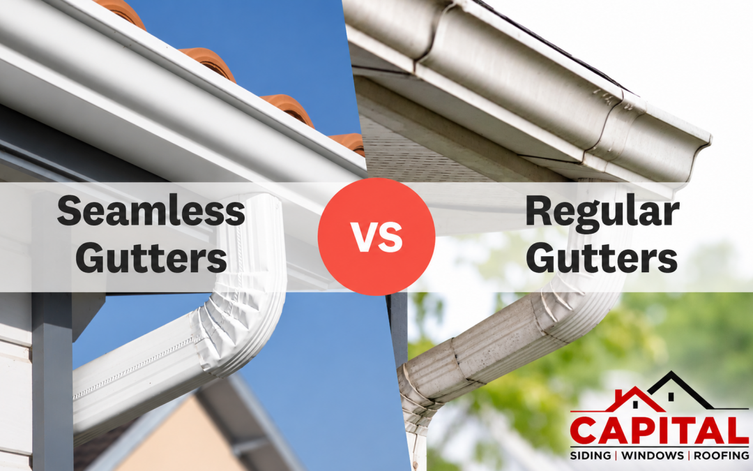 Seamless Gutters vs. Regular Gutters: Which Is Best for Your Twin Cities Home?