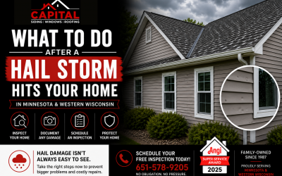What to Do After a Hail Storm Hits Your Home in Minnesota & Western Wisconsin